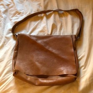 Handmade Leather Messenger Bag